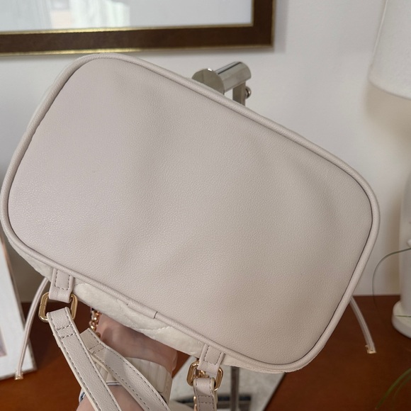 Juicy Couture Cream Quilted Backpack - Picture 8 of 16